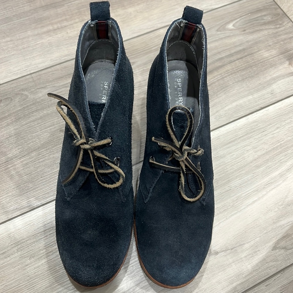 Sperry Suede Booties